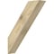 Ekena Millwork 6"W x 24"D x 30"H Traditional Rough Sawn Knee Brace, Douglas Fir BRC06X24X30TRA00RDF - alternate 1